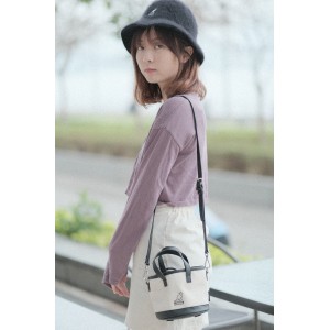 [限時SALE!!] Kangol Tapi Solid Small Bucket Bag - Black 3099